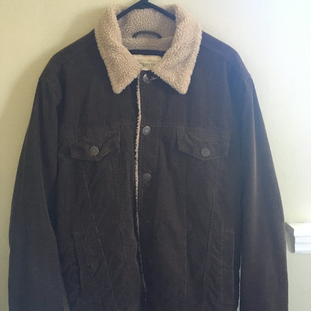 Aeropostale Brown Corduroy Jacket